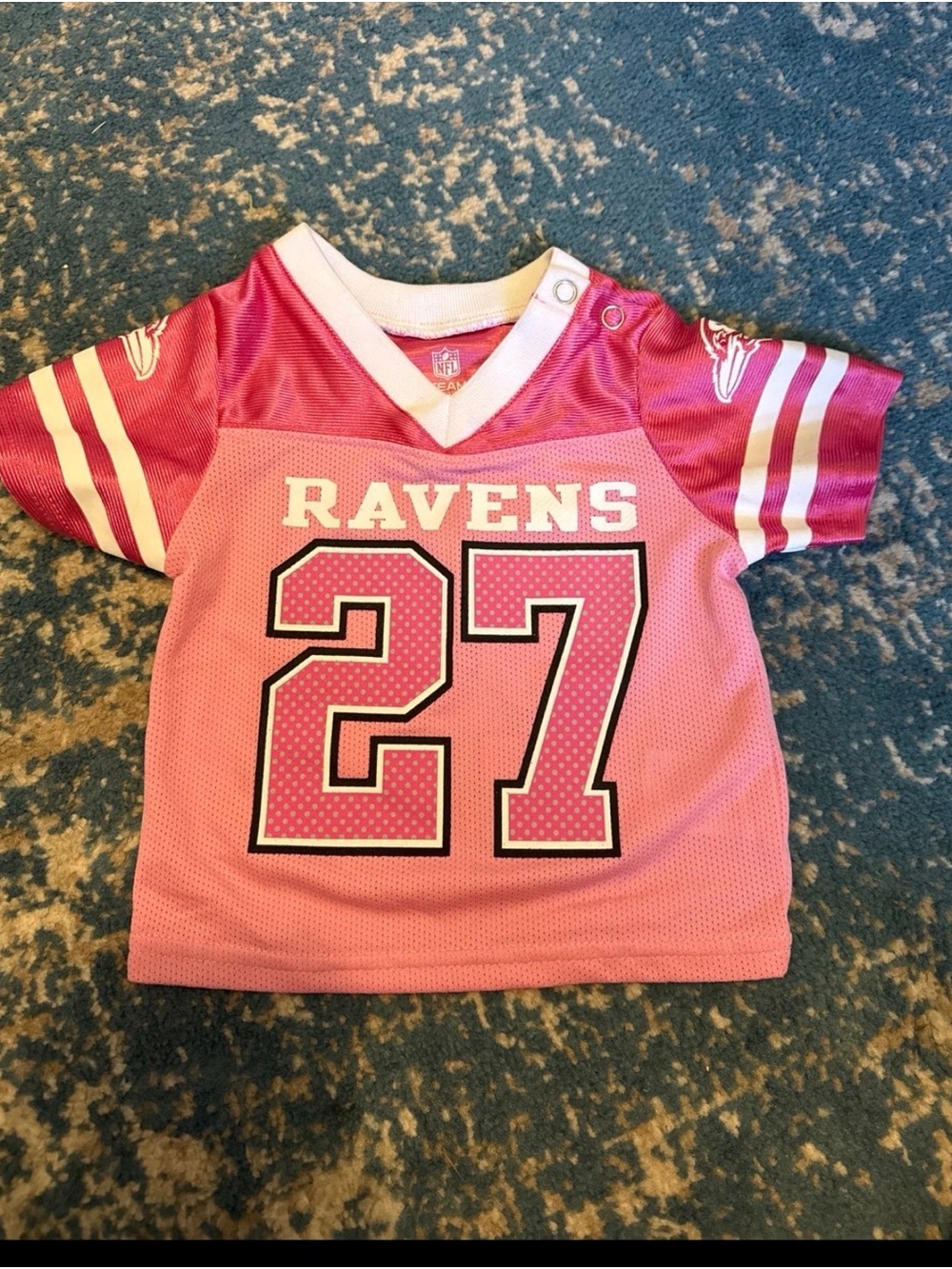 NFL Baltimore Ravens Kids Jersey Top with #27